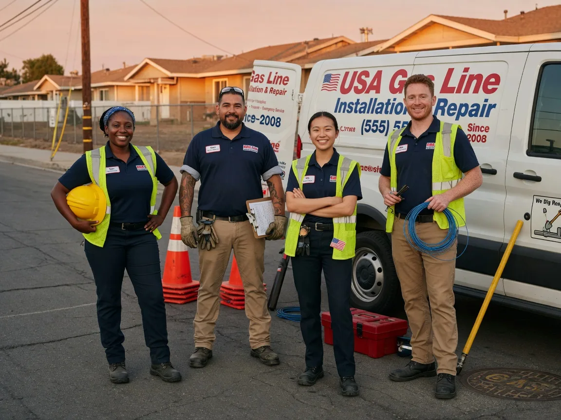Gas Line Installation company in Belknap, IL